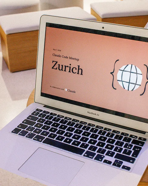 Claude Code Zürich — event photo
